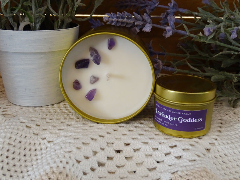Lavender Goddess Candle
