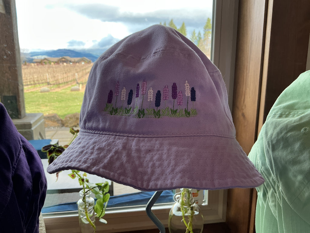 Lavender Bucket Hat – Hood River Lavender Farms display picture 2