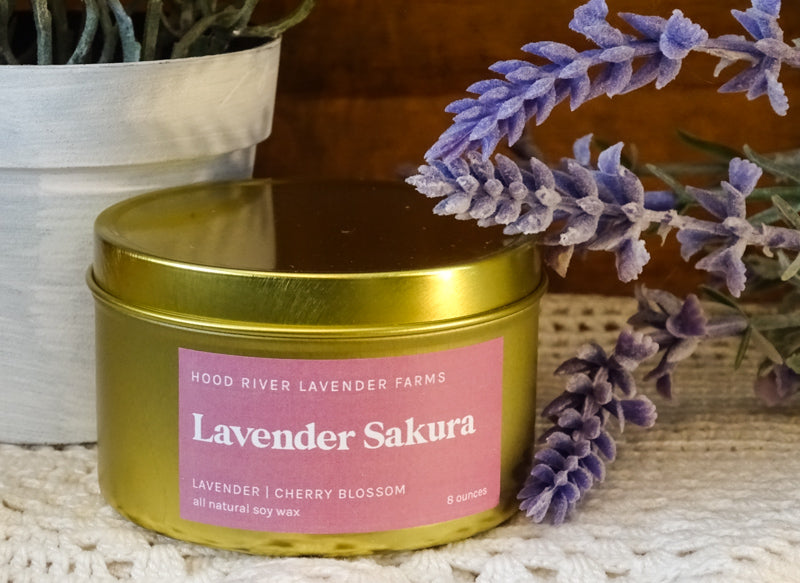 Lavender Sakura Candle