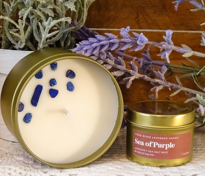 Sea of Purple Candle