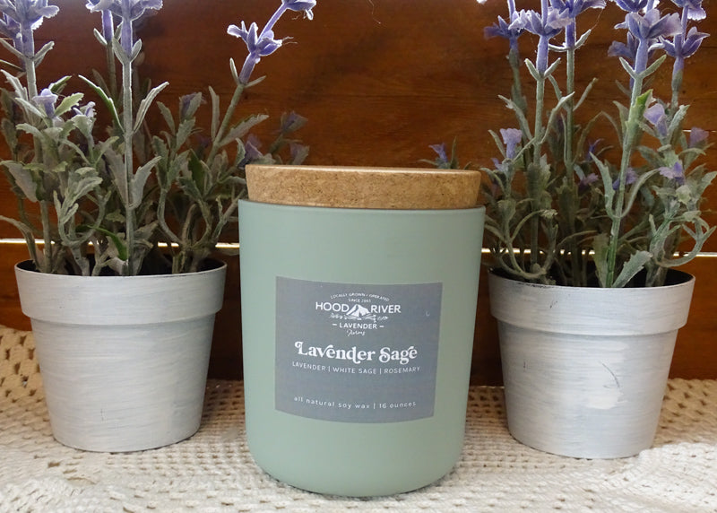 lavender plant puns Lavender Sage Candle
